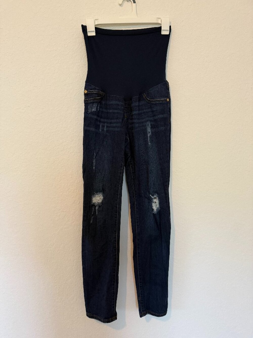 Luxe Essentials Denim Maternity Jeans Size 28